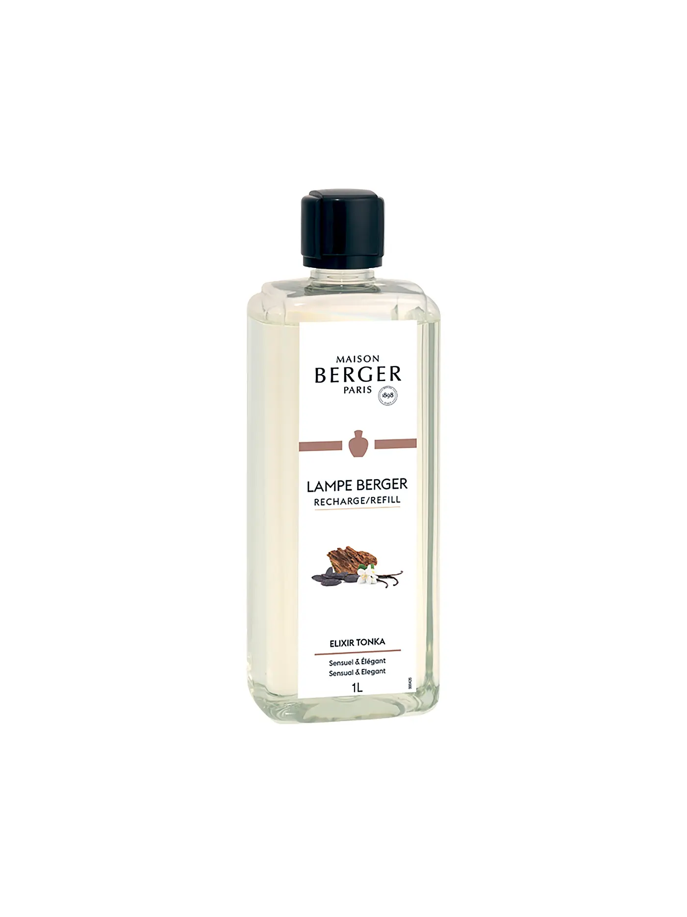 MAISON BERGER PARIS | Verführerisches Sandelholz - Lampe Berger Duft 1000 ml | transparent